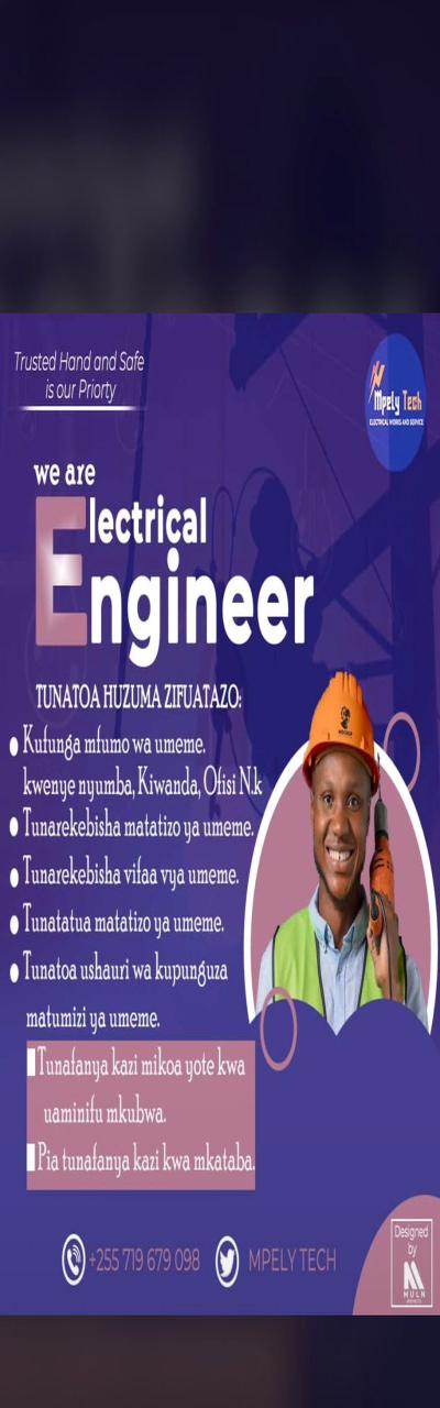 MPELY TECH - Electrical Works and Services.