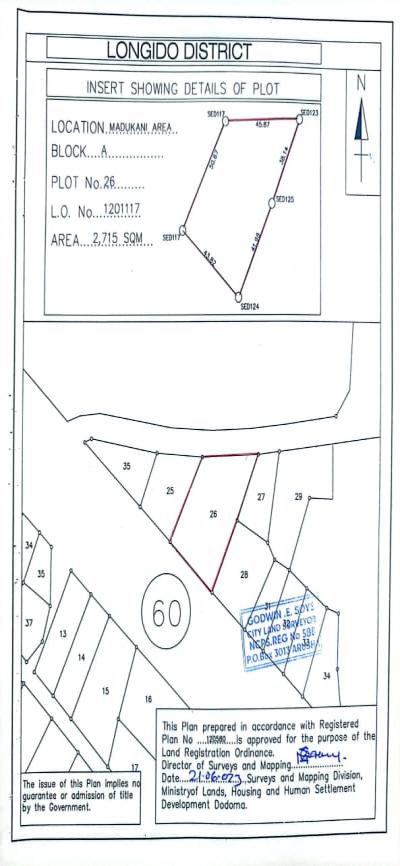 IPH: Tunauza Eneo Lenye Majengo ya Hospitali - Longido.