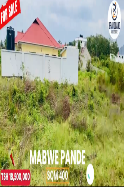 Bravoland Real Estate: A Plot for Sale - Mabwepande.