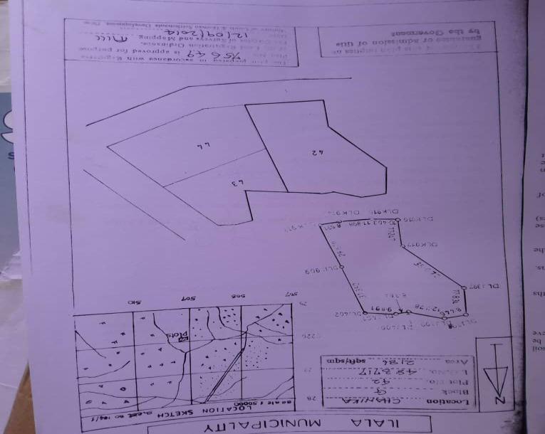 Intercity Property Hub: Three Plots/House and a Godown for Sale.-1