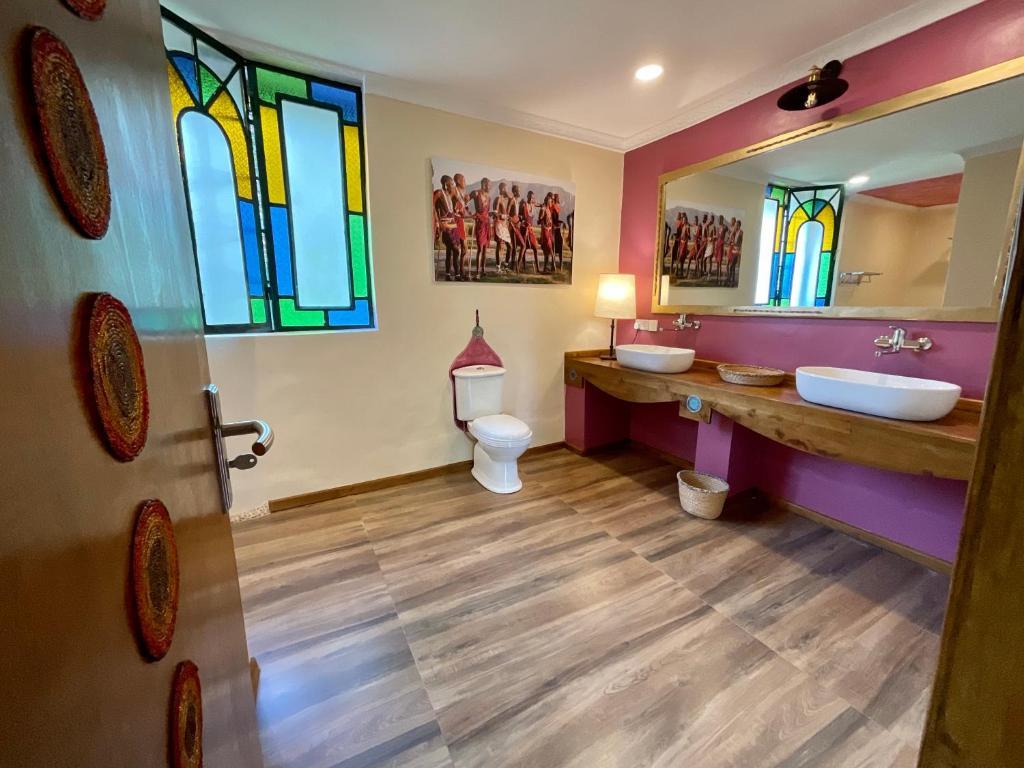 Pink Flamingo Boutique Hotel, Moshi.