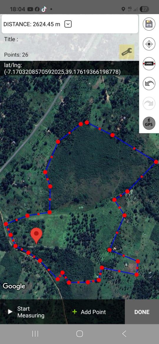 A Prime 70-Acre Plot for Sale at Mkuranga.