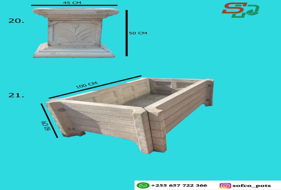 SOFCO: Elegant Concrete Flowerpots for Sale.-7